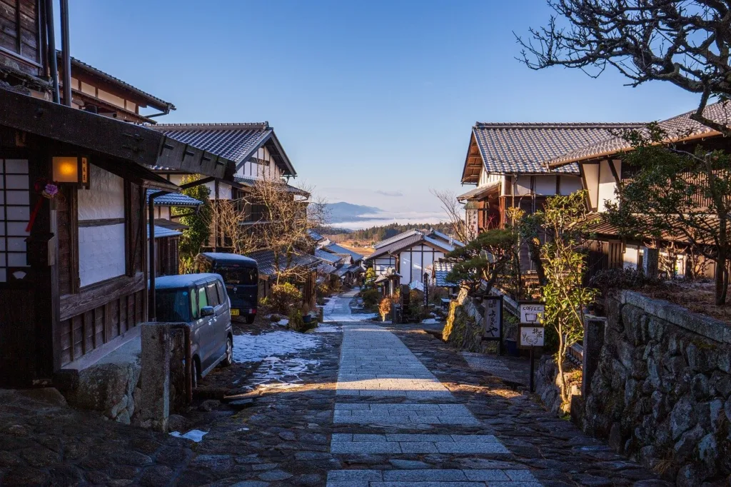 Magome-juku historic post town on the Nakasendo Way